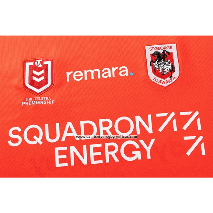 Camiseta St. George Illawarra Dragons Rugby 2026 Captains Run